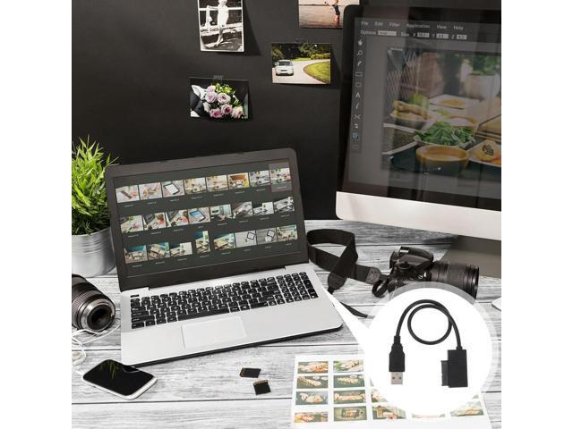 1Pcs to USB Cable Professional Usb2.0 Adapter High-Speed Laptop Cd-ROM Data Line Easy Drive Lightweight