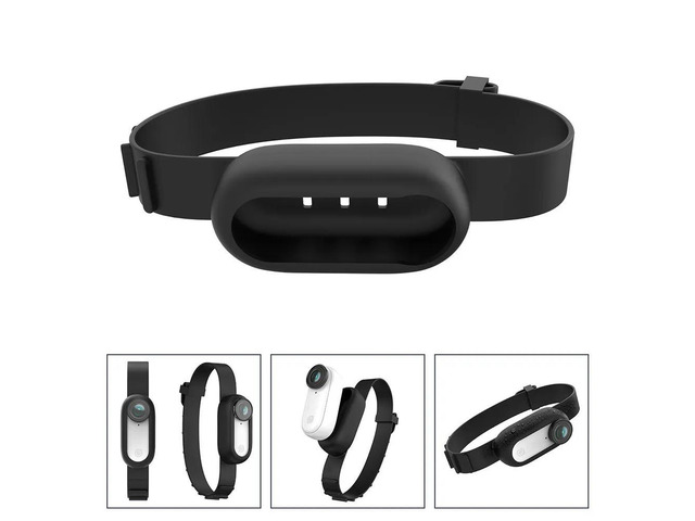 1Pcs Black Ergonomic Silicone Camera Wrist Strap for Sports Cameras Safety Hand Grip Wristband Comfortable