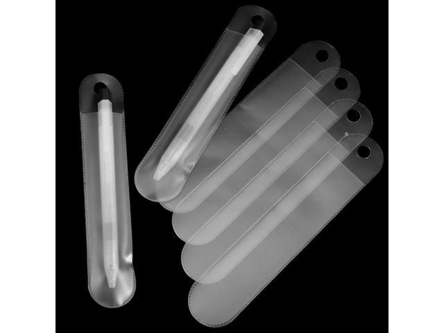 50Pcs Matte Finish Pen Pouch Single Pen Sleeve Premium Protective Bag for Fountain Pens Ballpoint Pens School Office