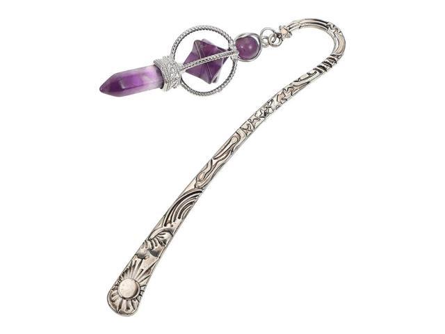 1Pcs Crystal Craft Bookmark Creative Reading Tag Elegant Book Pendant Student Decorative Reading Bookmark for Home Use