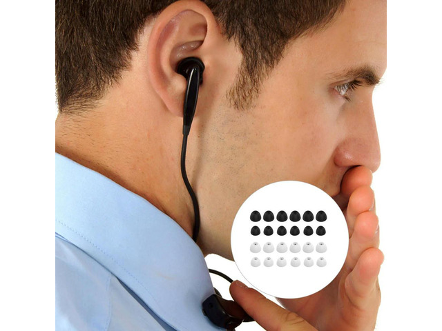 4Sets Silicone Earbud Tips Replacement Caps Ergonomic Soft Comfort Fit for Long Wear Noise Reducing Earphone Cover Earbuds