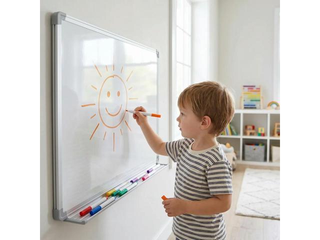 24Pcs Fluorescence Blackboard Pens Premium Lightweight Erasable Liquid Chalk Markers for Glass Paper Plastic Blackboard Holiday