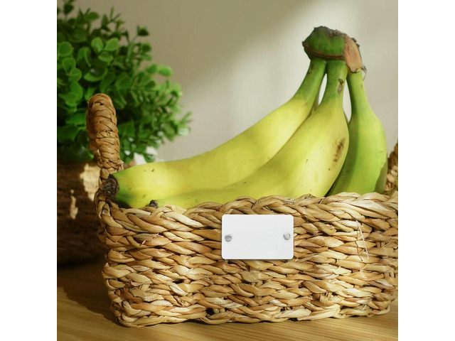 10Pcs Acrylic Basket els Blank Writable Tags for Bins Containers Shelves Pantry Closet DIY Organization Rattan Weave