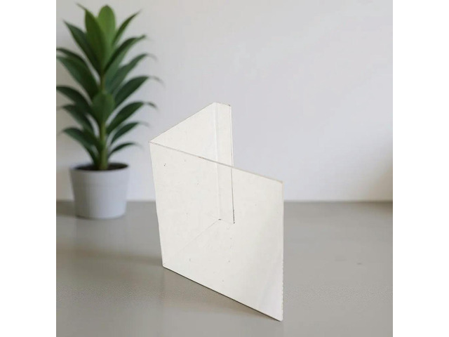 Puzzle Lid Stand Acrylic L Shaped Puzzle Box Lid Support Stable Clear Book Display Holder Organizer Recipe Instruction Reading