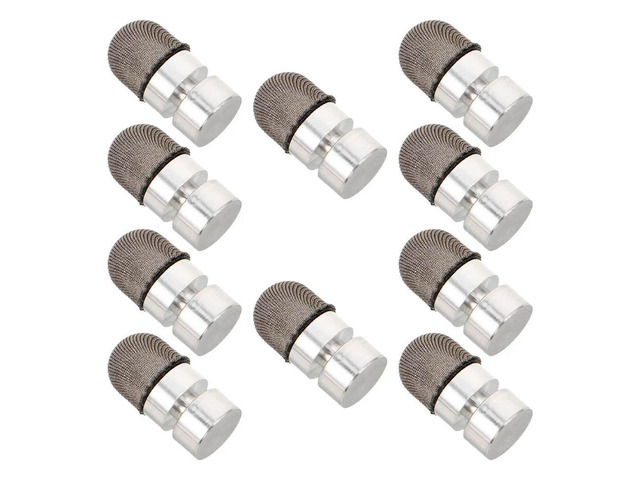 10Pcs Replacement Fiber Mesh Stylus Tips Touch Screen Pen Nibs High Precision Smooth Writing Drawing for Phones Tablets