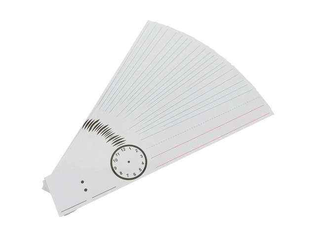 2Sets Erasable Sentence Strips Premium Paper Learning Sentence Strips Reliable Teaching Aids for Classroom Office Student