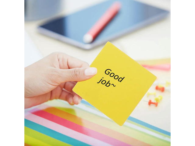 Colorful Sticky Index Notes High-Smooth Writing Adhesive Memo Pads for Books Reports Journals Diaries Office Study