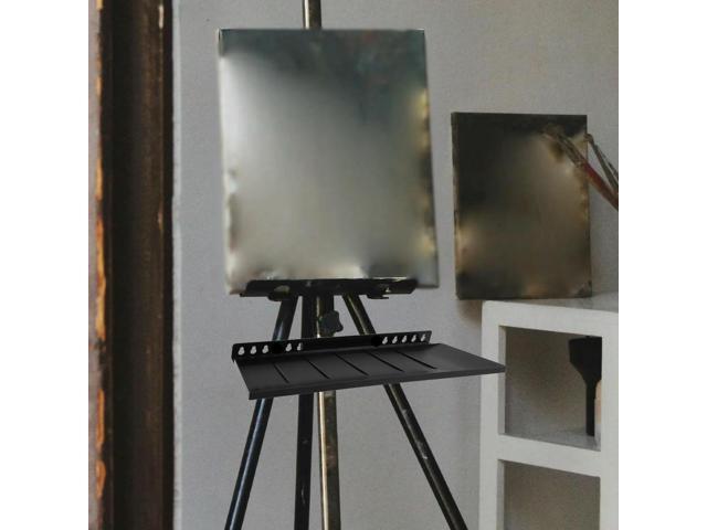 1 Set Easel Tray Lightweight Shelf for Painting Tools Detachable Stable Rack Outdoor Sketching