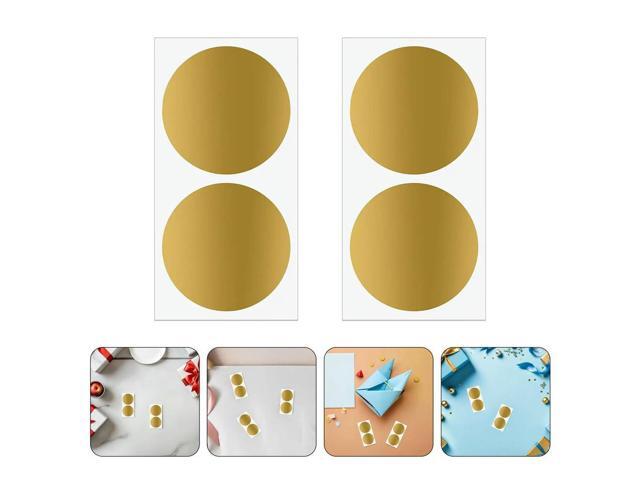 200Pcs Round Scratch Off Stickers Versatile DIY Supplies for Custom Prize Cards Shower Games Educational Reward Systems Fun
