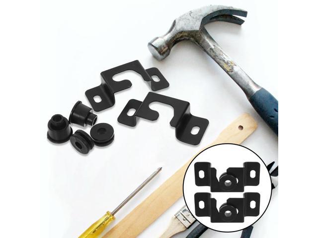 1Set Heavy Duty Universal TV Wall Mount Bracket Fits 12 to 80 Inch LED LCD Tvs Fixed Position Slim Design for Drywall Studless