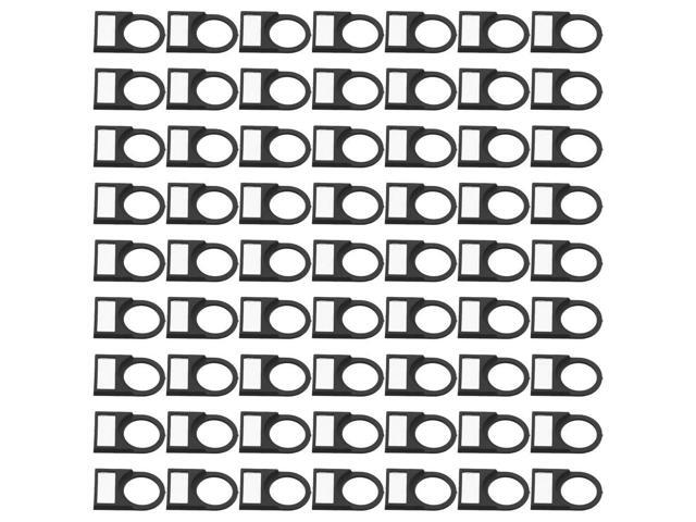 100Pcs Plastic Push Button Switch Notice Sign Board with Card Slot Frame for Electrical Switch Identification Signal Light