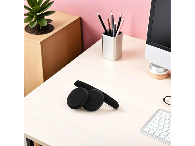 1Set Earphone Accessories Replacement Headphone Ear Pads Covers Soft Over-Ear Cushion Protectors Shock Absorption Gaming Office