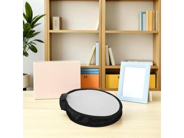 11.51 Inch Round Camera Flash Diffuser Softbox Foldable Light Diffuser for Photography Equipment Studio Outdoor