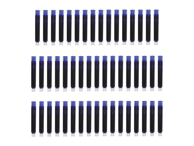 100Pcs Fountain Pen Ink Sac Plastic Refill Set Universal Ink Converter Smooth Flow Office Stationery Fountain Pen Accessories