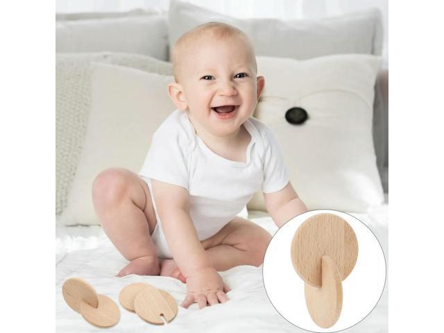 2Sets Baby Interlocking Educational Discs Insert Early Learning Wood Sensory Brain Development for Toddlers Kids