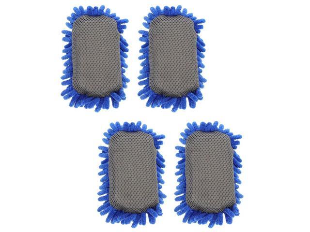 4Pcs Whiteboard Eraser Microfiber Double Sided Dry Erase Board Cleaner Washable Blackboard Cleaner Office School