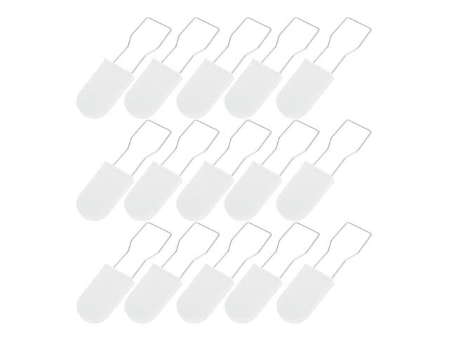 50Pcs Plastic Security Seals Tamper-Evident Self-Locking Padlock Tags for Logistics Warehouse Parcel Meter Lockout Electricity