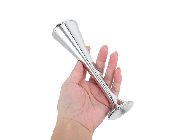 Fetal Stethoscope Pregnancy Aluminum Lightweight Heartbeat Detection Device Silver Finish Ergonomic for Father Involvement