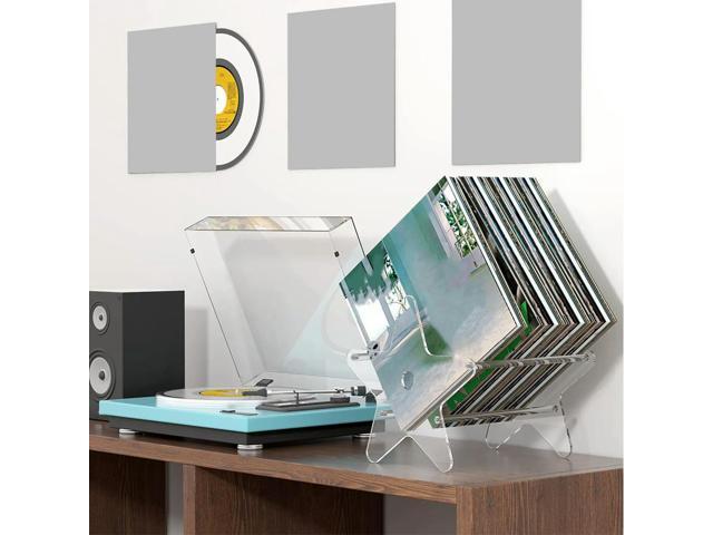 1Pcs Modern Acrylic Book Stand Transparent Desktop Box for Home Office School Large Capacity Book Container