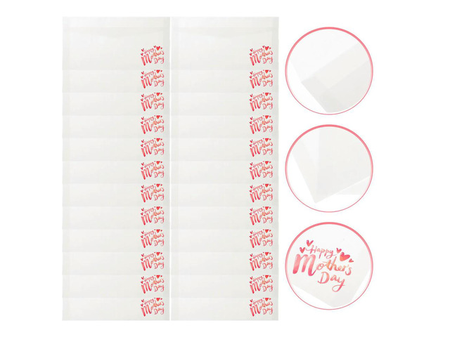30Pcs Mothers Day Greeting Card Envelopes Colorful Decorative Envelopes for Gifts Birthday Holiday Wishes Mother's Day Gift