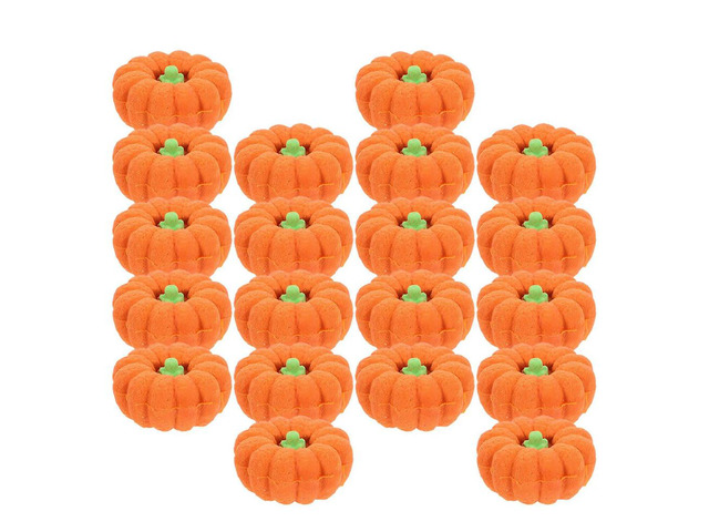 80Pcs 3D Pumpkin Erasers Fall Mini Erasers for Cute Cartoon Pumpkin Shaped Eraser for Classroom Prizes Halloween Party