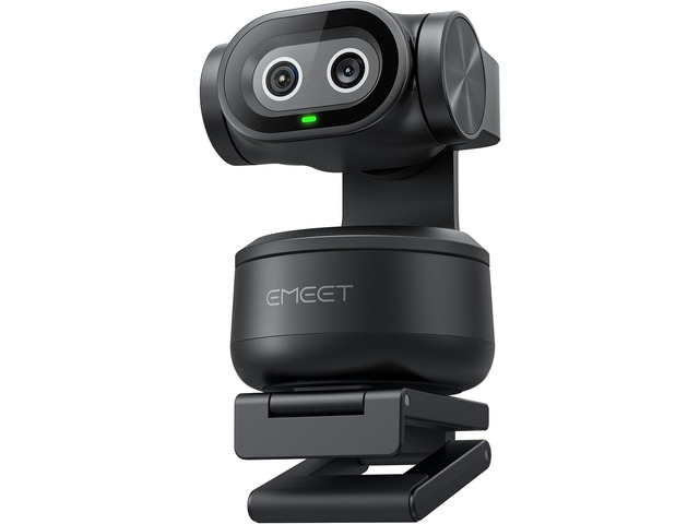 EMEET PIXY Dual-Camera PTZ Camera 2K, AI Tracking, PDAF & AI Autofocus 0.2s