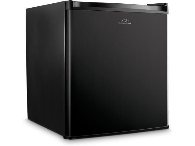 Commercial Cool 1.6 Cu. Ft. Compact Refrigerator, CCR16B, Black Single Door Mini Fridge with Chiller Compartment, Personal Fridge for Home or.