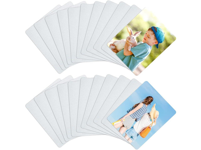 60 Pcs Sublimation Mouse Pads Blanks for Heat Transfer, 24 x 20 x 0.2 cm White Mouse Mat Bulk for Sublimation Transfer Heat Press Printing DIY...