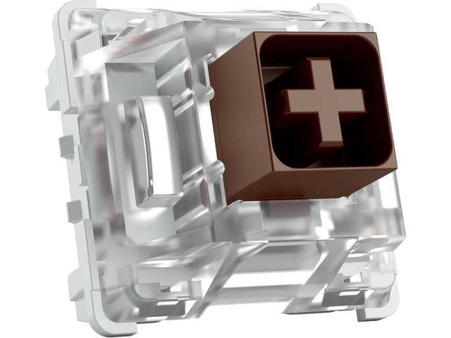 GLORIOUS Kailh Box Brown Mechanical Keyboard Switches: Reliable Dustproof 120-Pack - Perfect for Precise Typing and Moderate Gaming