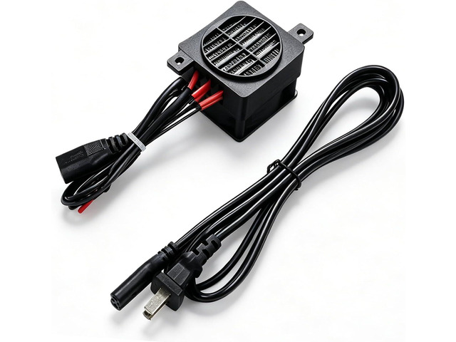 PTCYICU PTC Fan Heater 200W 110V, Ceramic Fast-Heating Element with Plug Energy Saving Constant Temperature Thermistor Insulation PTC Car Auto...