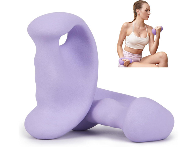 HXD-ERGO Ergonomic Dumbbells Weights Set-Hand Weights for Women at Home, Ear Dumbbells Weights for Pilates, Yoga, Jogging,StrengthTraining