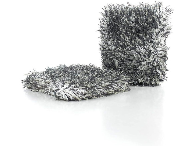 The Rag Company The Cyclone Ultra Wheel Mitt Perfect for Wheels, Grills, and Tight Areas; Proprietary Microfiber Blend; Easily Releases...