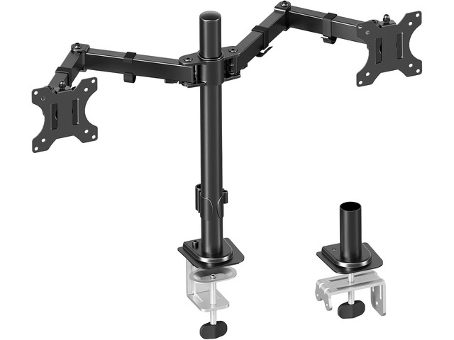 MOUNT PRO Dual Monitor Mount Fits 13-32' Screens, Up to 17.6lbs Per Arm