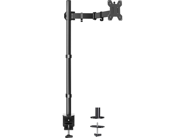 HUANUO Single Monitor Arm with 39 inch Extra-Tall Pole, Adjustable Computer Desk Mount for 1332 inch Screens and up to 38 inch Ultrawide Screens,...