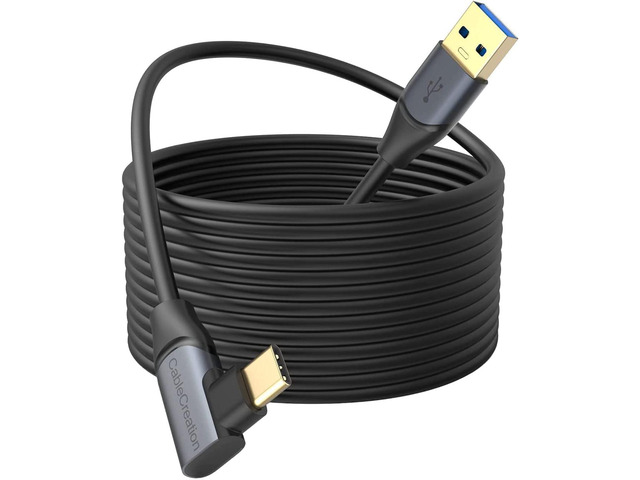 CableCreation 16-Feet USB to USB-C 3.1 Cable, VR Headset Accessory,5 Gbps USB to USB C 3.1 Link Cable Compatible with Meta Quest...