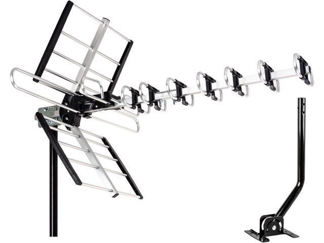 Five Star Outdoor HDTV Antenna up to 200 Mile Long Range, Attic or Roof Mount TV Antenna, Long Range Digital OTA Antenna for 4K 1080P VHF UHF.