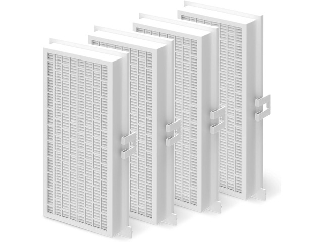 4 Packs SF-HA 30 Replacement Filters for HEPA AirClean SF-HA 30 Filter for Vacuum Model Classic C1, Complete C1, Dynamic U1, S300-S700, S2000...