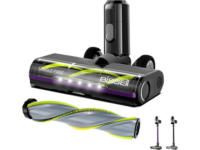 Selgo Replacement Nozzle LED & Brushroll for Bissell Cleanview XR Stick Vacuum Cleaners, Fits Models # 3789U, 3789, 3789X, 3797V, 3797, 3797W