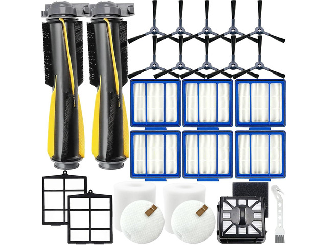 26 pack Replacement Part Accessories for Shark IQ RV101AE Shark AV911S EZ RV1000 RV1001 AV970 AV993 RV912S RV913S AV1002AE Robot Vacuum...