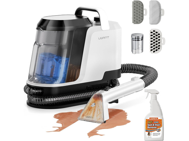 Uwant 18Kpa Carpet Cleaner Machine with Pet Pro Cleaner & Tools Set of 1