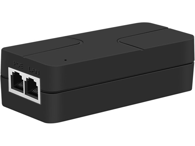 PoE Injector Up to 30w Power Supply, 2.5 Gigabit PoE Adapter for IP Cameras and VoIP Phones Network Distance Up to 328 ft. PoE Power Supply IEEE...