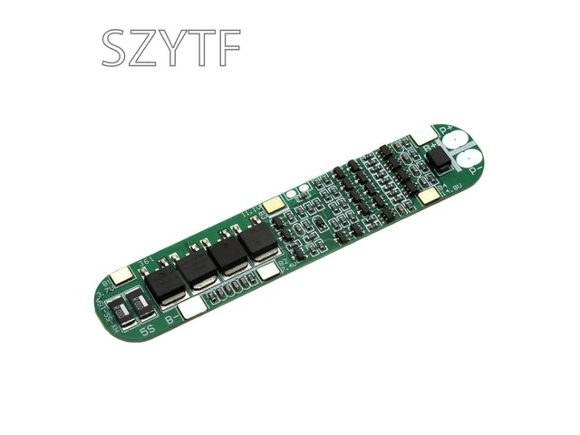5S 18.5V 21V Lithium Protection Board BMS Li-ion Charger PCB for Power Tools Solar Lighting 88*17mm
