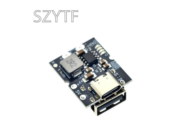High Precision 5V 2A Charging Discharging Module Integrated Type - C Input Compatible With 4.2V Lithium