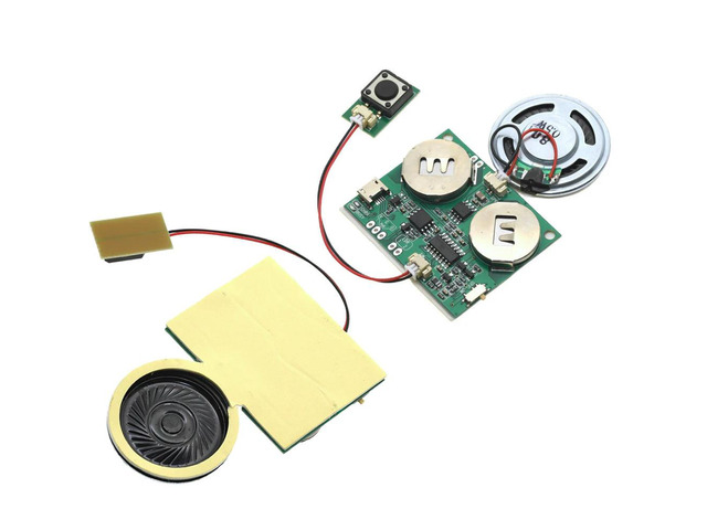Recordable Sound Module Programmable Sound Chip For Greeting Card USB Charging Voice Board For DIY Toys Creative Gifts