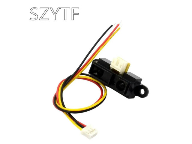 GP2Y0A21YK0F Infrared Distance Measuring Sensor GP2D12 Distance Detection 10-80cm With Line