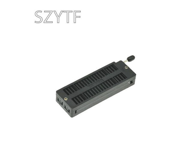 1pcs DIP 40 Pin 40Pin Universal ZIF IC Socket Black