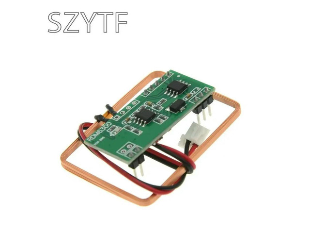 RDM6300 UART 125KHz RFID Reader Module - Reads EM4100 Cards, Compatible for