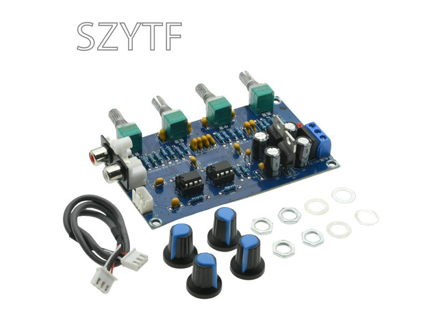 tuning plates pre-amplifier board NE5532 tone plate enlarged landscaping adjusting bass and treble adjustment plate XH-M164
