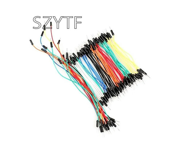 65PCS Male to Male Solderless Breadboard Jumper Cable Wires