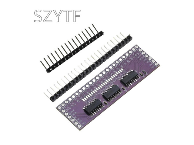 Microcontroller Serial To Parallel Pin IO Expansion Module 74HC595 Output Port Expansion 3 To 24pin LED Control Description Ab